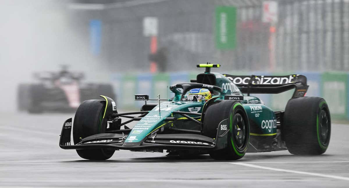 Fernando Alonso, este sábado en Montreal.