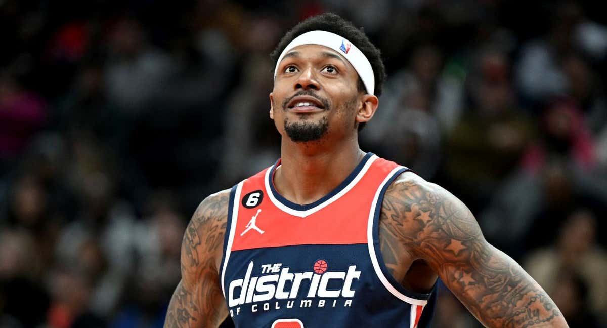 Bradley Beal, en un partido con los Wizards esta temporada.