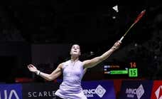 Carolina Marín, subcampeona en el Abierto de Indonesia