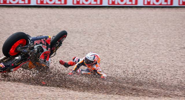 Marc Márquez decide dar por terminado su Gran Premio de Alemania