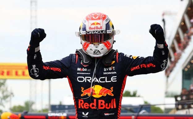 Max Verstappen celebra su 41ª victoria en la F1.  Reuters