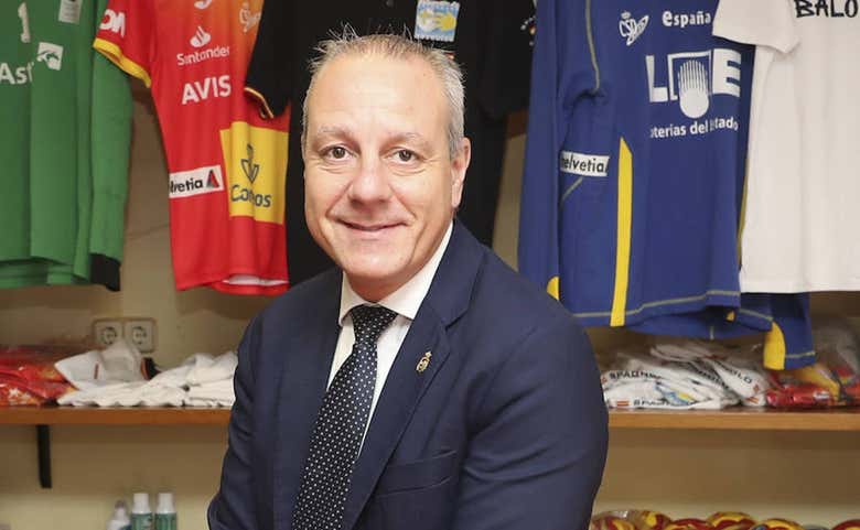 Francisco Blázquez, presidente de la RFEBM. Damian Arienza