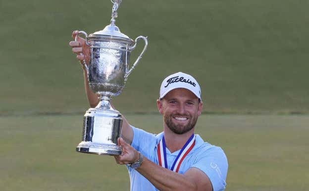 Wyndham Clark levanta el US Open. Reuters
