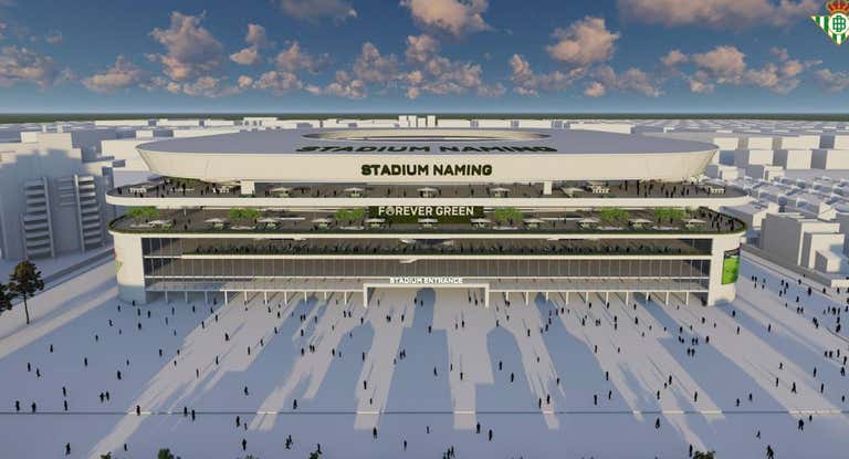 Imagen virtual del Benito Villamarín.
