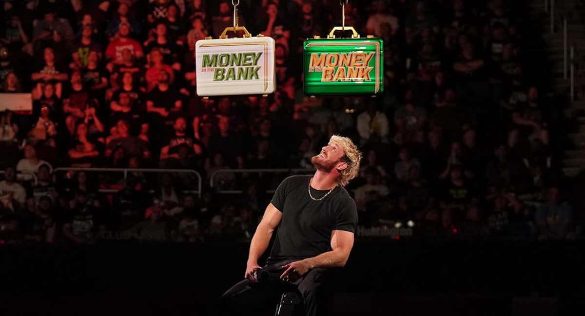 Logan Paul, durante Raw./WWE