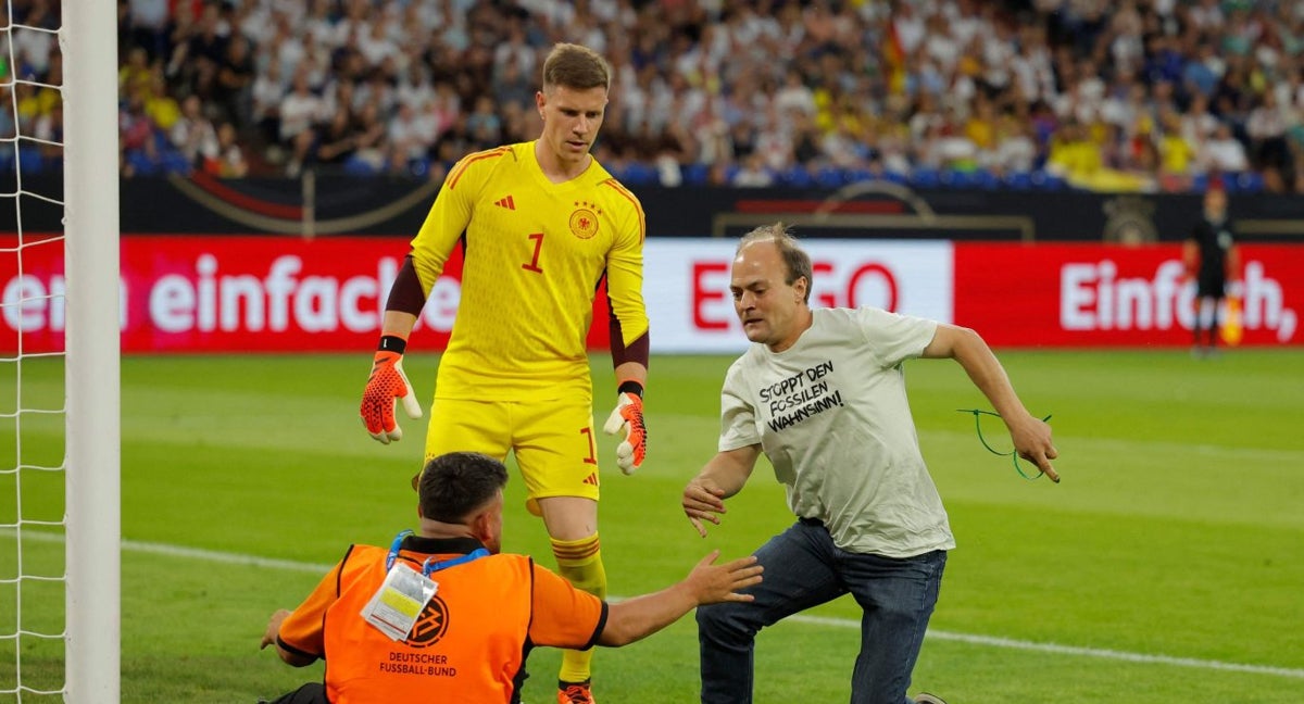 Ter Stegen, en el amistoso de Alemania.