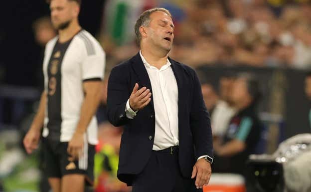 Flick seguirá siendo el entrenador hasta la Euro 2024.  EFE