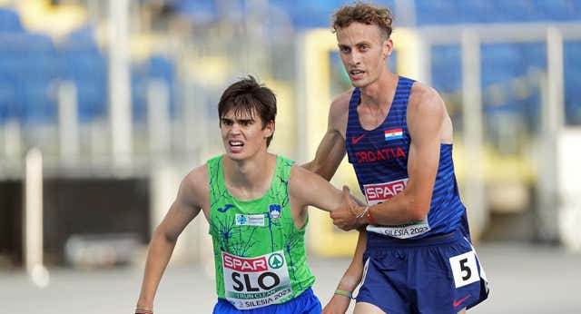 Lección deportiva en la final del 5.000 de los Juegos Europeos de Cracovia