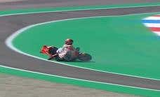 Ni el Marc Márquez más precavido es capaz de evitar la caída número 13 en 2023