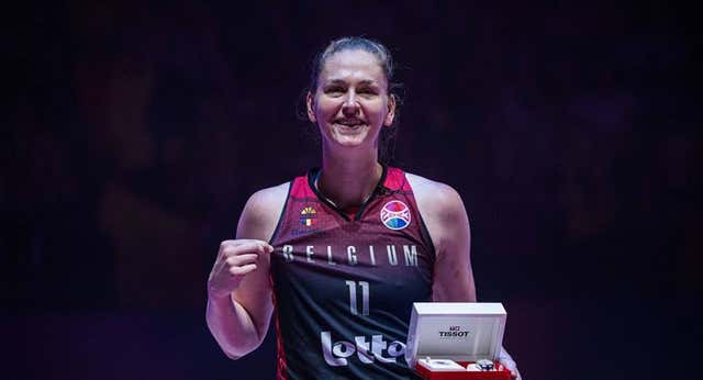 Emma Meesseman, la MVP de la Euroliga se corona en el Eurobasket