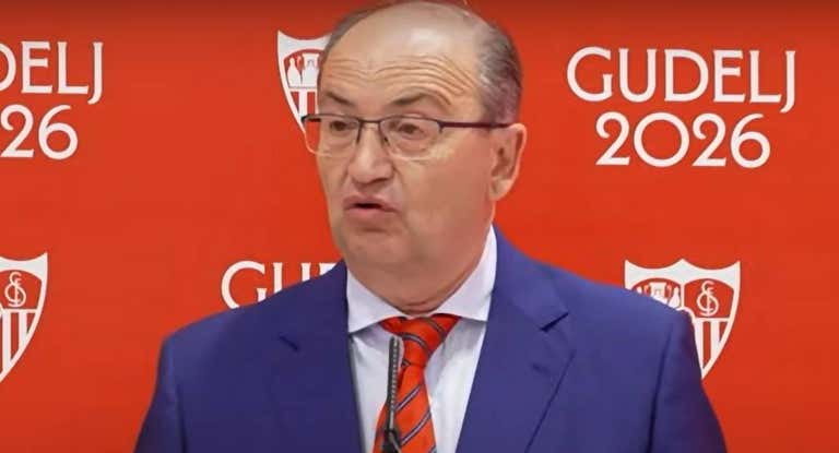 El presidente del Sevilla, José Castro.