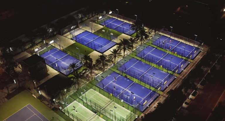 Instalaciones del Bela Padel Center.