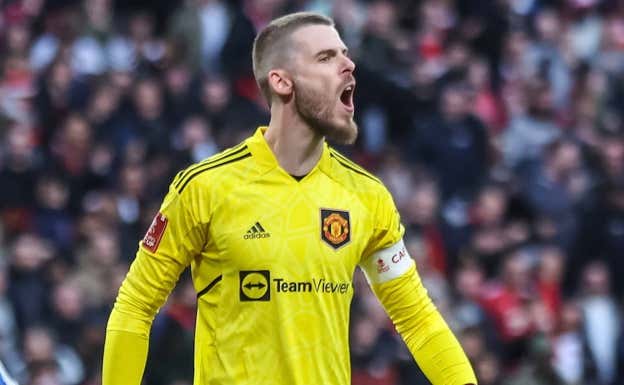 De Gea, portero del Manchester United. REUTERS