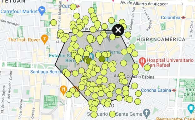 Casas en venta por un valor superior al millón de euros en la zona del Santiago Bernabéu. Idealista