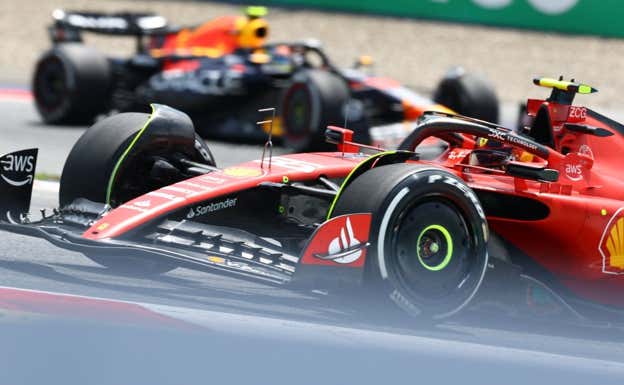 Carlos Sainz, en el GP de Austria 2023 de F1.  Reuters