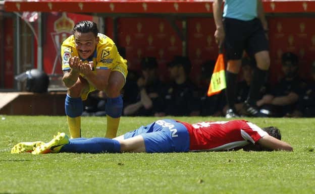 Roque Mesa durante su etapa en Las Palmas.  EFE