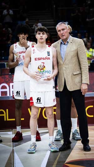 Jordi Rodríguez, elegido en el quinteto ideal del Mundial Sub-19.  FIBA