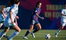 María Pérez, de bromear con jugar en el primer equipo del Barça a representar a España en el Mundial: «Es un notable en casi todo»