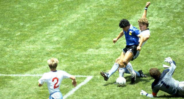 Todos los goles de Maradona en los Mundiales