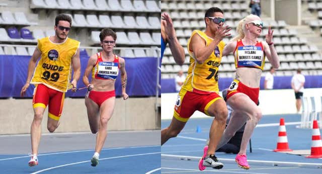 Melani Berges y Gara Fuentes, a semifinales en el 200 metros T12 del Mundial