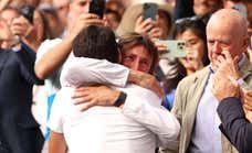 La historia tras las lágrimas de Ferrero y su abrazo a Alcaraz de ocho segundos: «La emoción le desbordó»