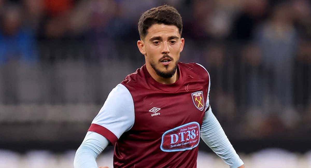 Pablo Fornals, en un partido con el West Ham./EFE