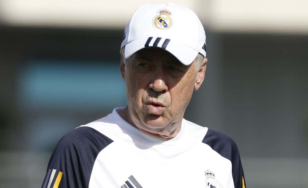 Carlo Ancelotti: «Podemos competir por todos los títulos con un sólo delantero centro»