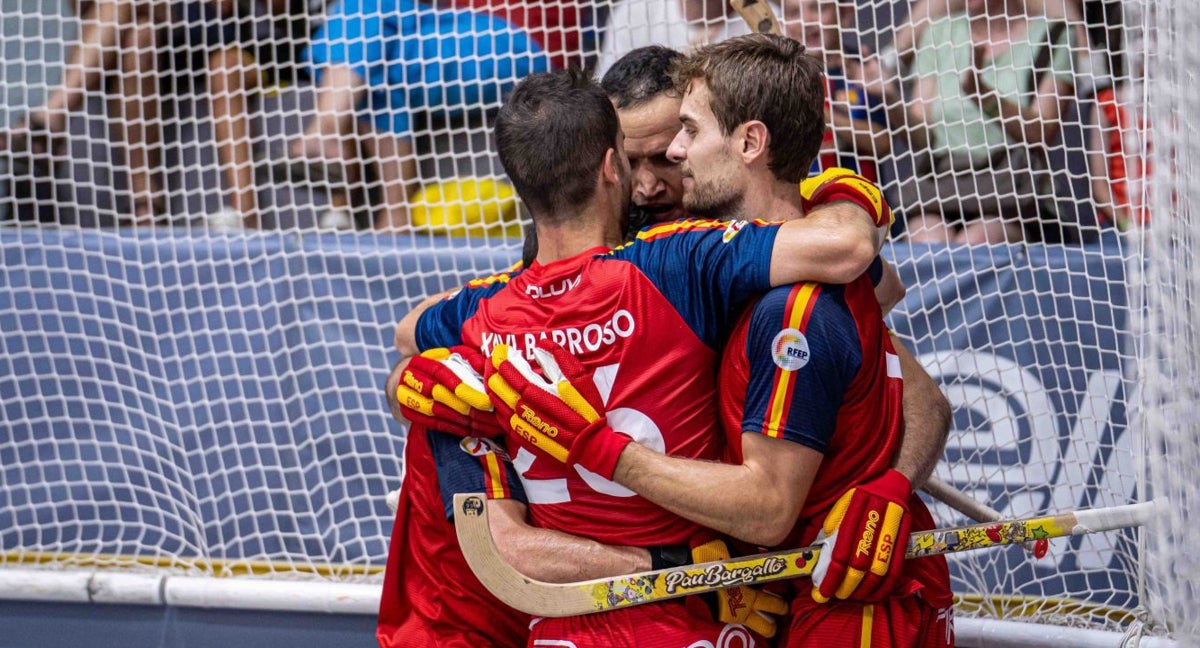 España es campeona de Europa de hockey patines.