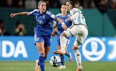 Giulia Dragoni no siente la presión de debutar en un Mundial y sienta cátedra ante Argentina: «Sé lo que valgo»