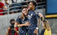 Valverde y Vinicius protagonizan una victoria de película en Los Ángeles
