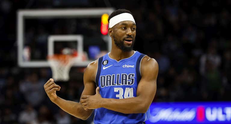 Kemba Walker en su última etapa en la NBA en los Dallas Mavericks.