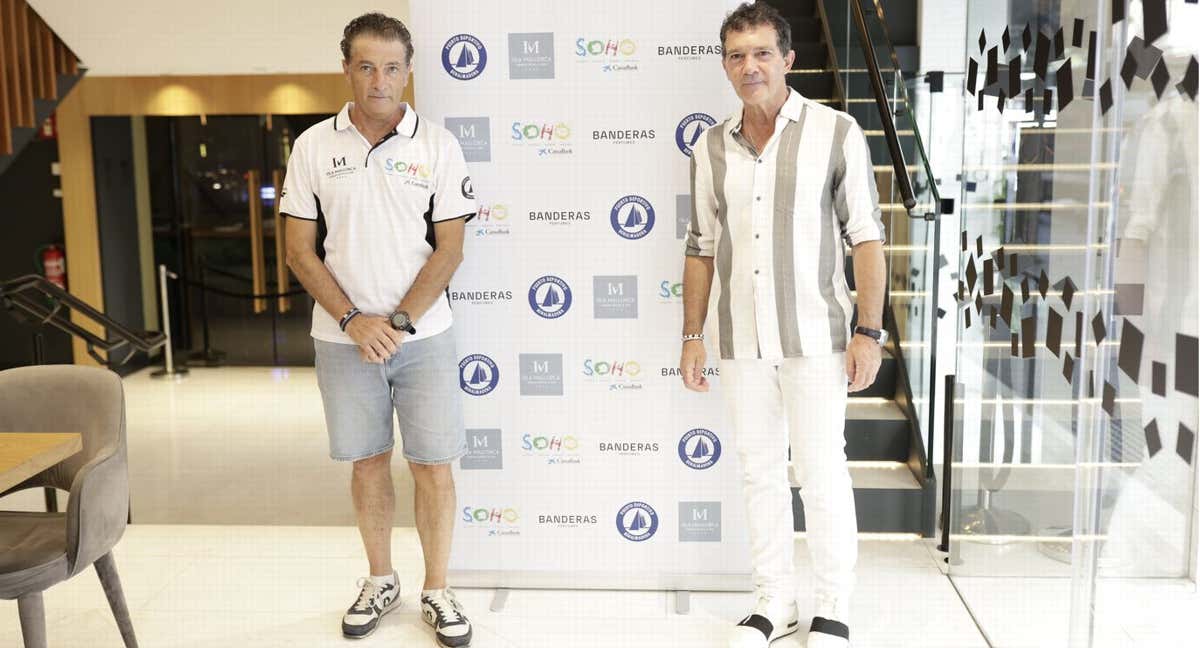 Javier Banderas, hermano de Antonio y una leyenda de la vela Relevo