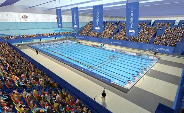 Piscina de waterpolo.  Externa ABC