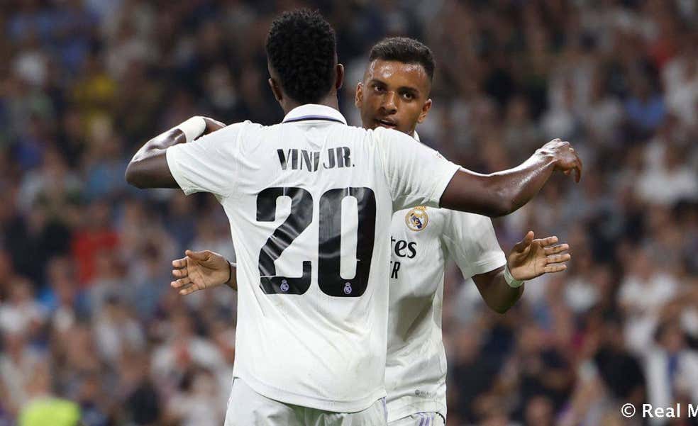 Vinicius y Rodrygo, obligados a adaptarse ante la falta de un '9' para hacer olvidar a Benzema