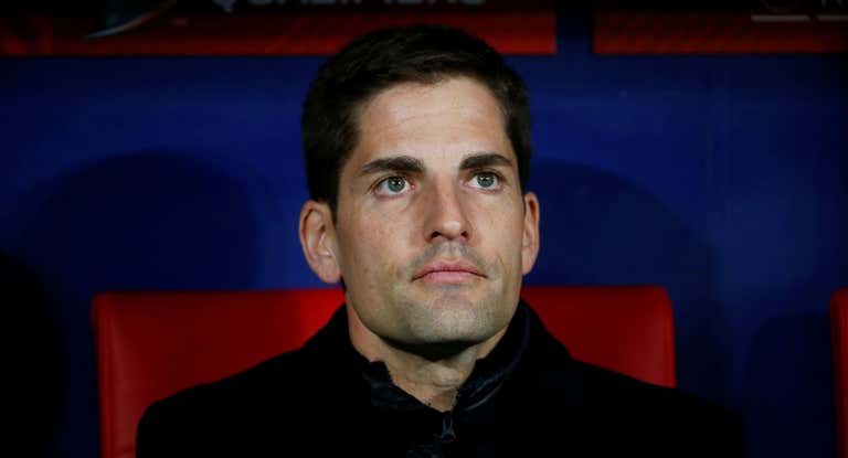 Robert Moreno durante un partido con la Selección.