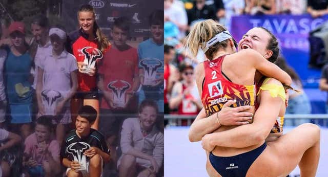 Daniela Álvarez, la subcampeona de Europa de voley playa que ganaba trofeos con Carlos Alcaraz
