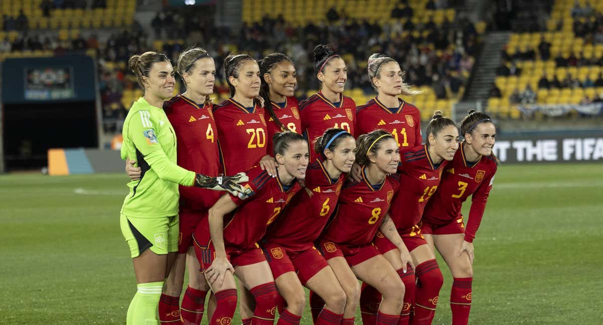 El once de España ante Japón. /Getty