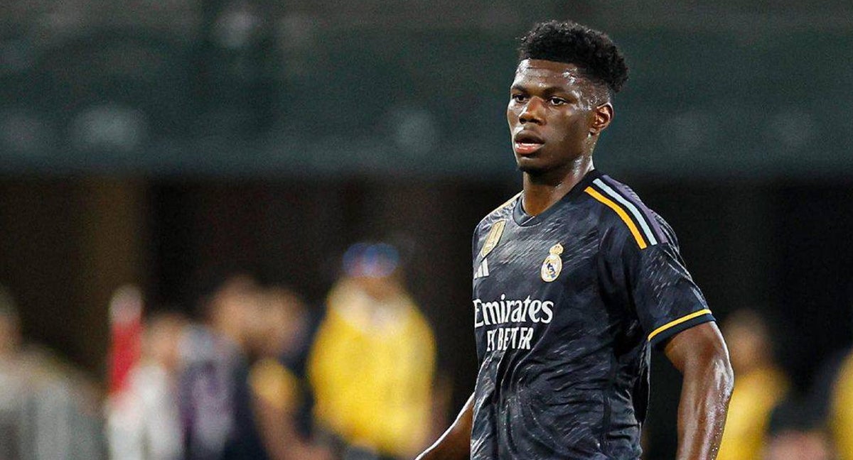 Tchouameni, en un partido de la gira por Estados Unidos.