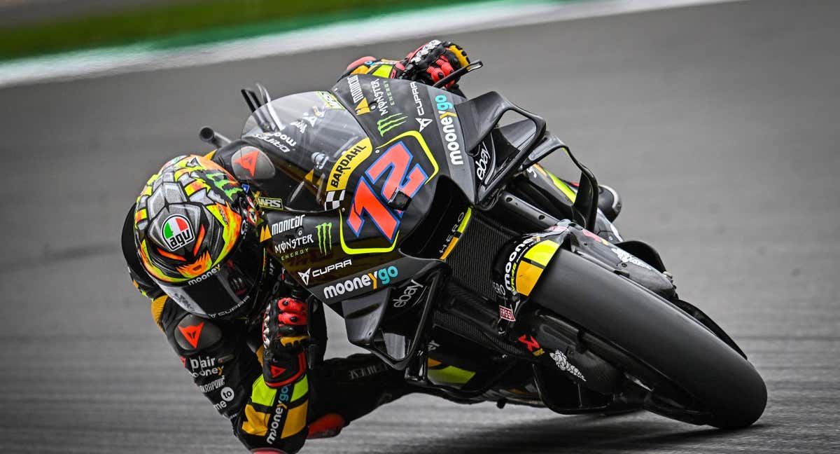 Marco Bezzecchi en el GP de Silverstone. /Mooney VR46 Team