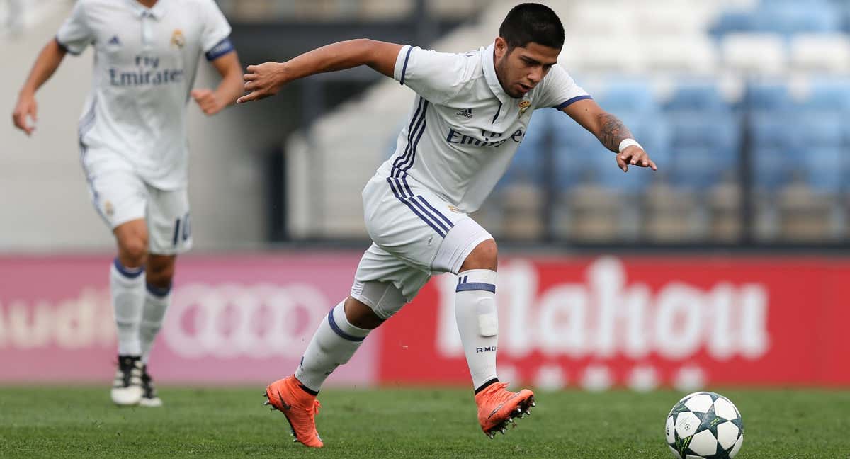 Sergio Díaz fichó por el Real Madrid en 2016 procedente del Cerro Porteño de Paraguay./ GETTY