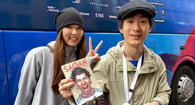 Los ‘fans’ más insospechados de Peter Sagan: «Sigue teniendo tirón en China»