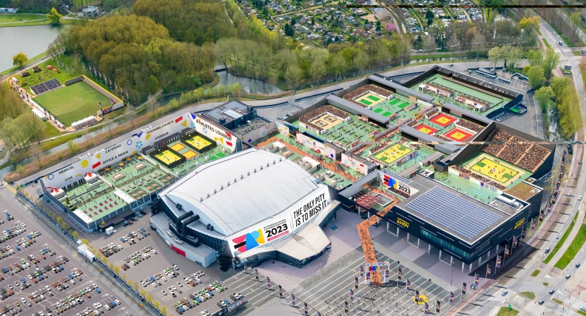 Ahoy Rotterdam, sede de los Campeonatos Europeos Paralímpicos.