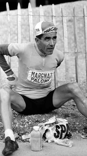 Bahamontes en el Tour de 1963. AFP