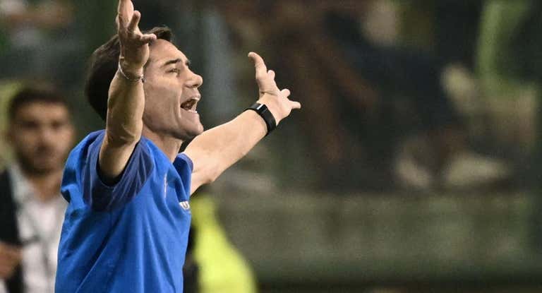 Marcelino cayó en Antenas, en la tercera ronda previa de la Champions League celebrada el miércoles 9 de agosto de 2023.