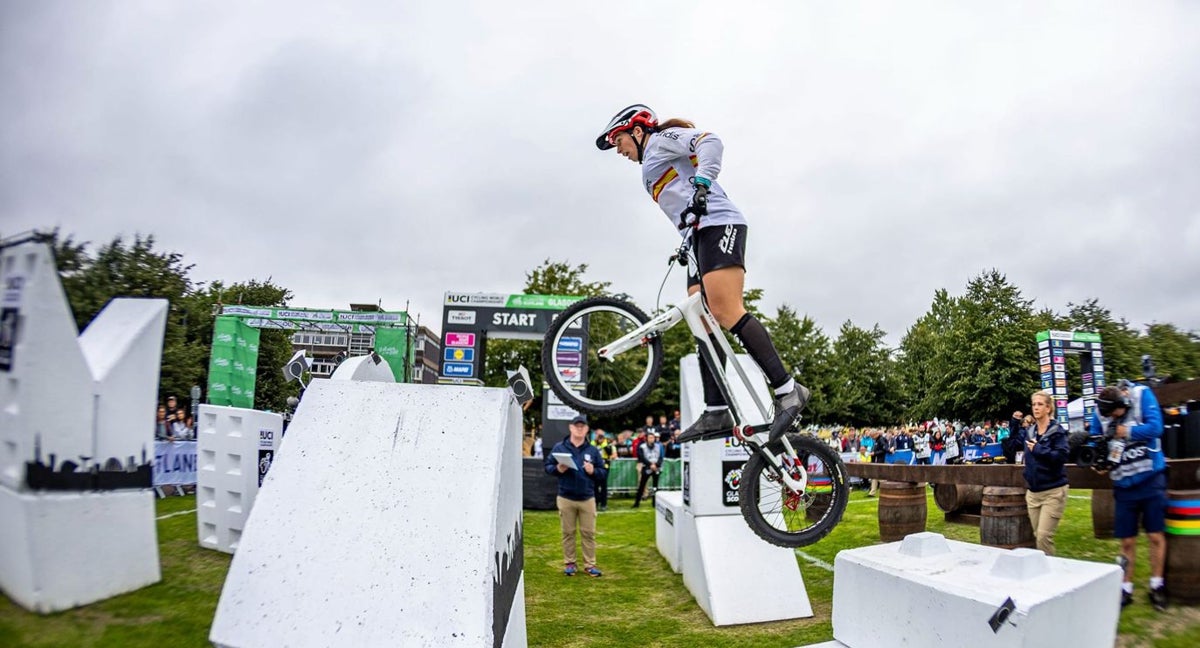 La selección española brilla en las pruebas de Trial de los Súper Mundiales de Glasgow.