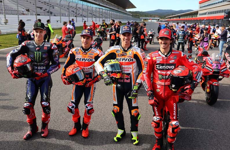 Márquez, Quartararo y Mir: tres campeones desesperados
