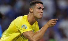 El primer título de Cristiano en Arabia: épico doblete, enfado por el MVP, lágrimas y retirado en camilla