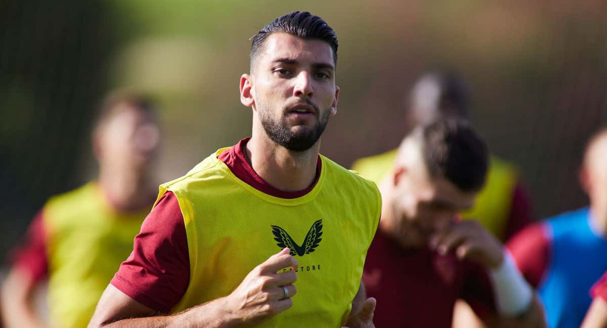 Rafa Mir fue el máximo goleador del Sevilla durante la pretemporada con tres dianas.