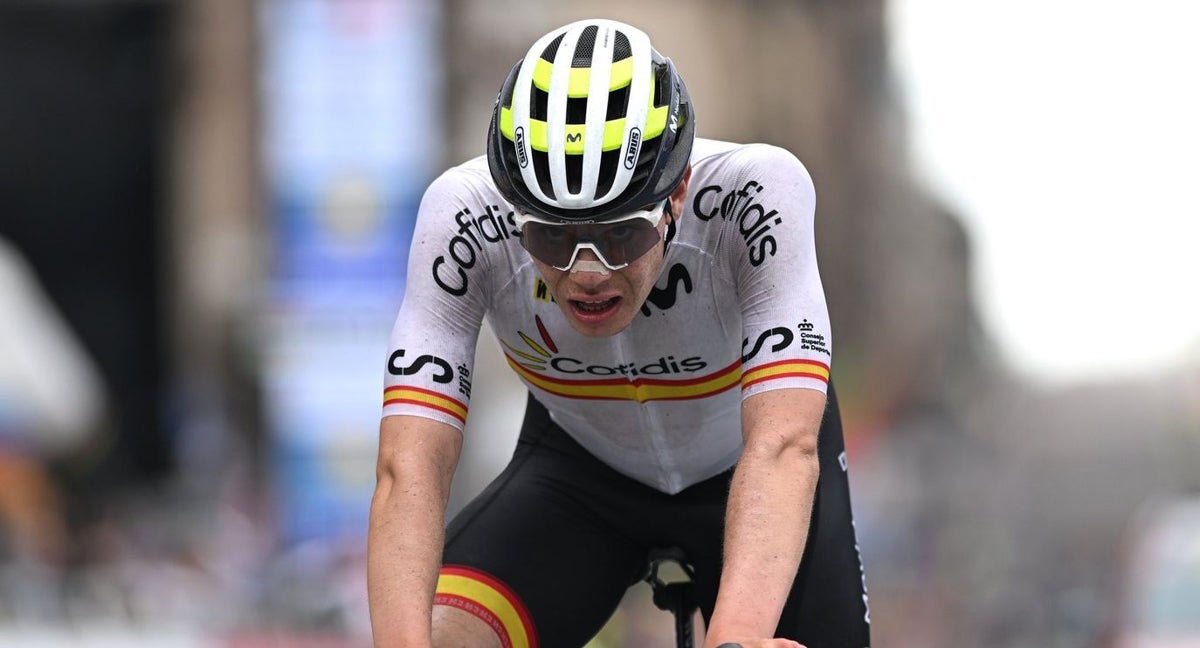 Iván Romeo fue 8º en la prueba en línea sub23 de los Súper Mundiales de Glasgow.