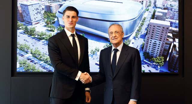 Kepa, presentado con el Real Madrid: «Ojalá me pueda quedar»